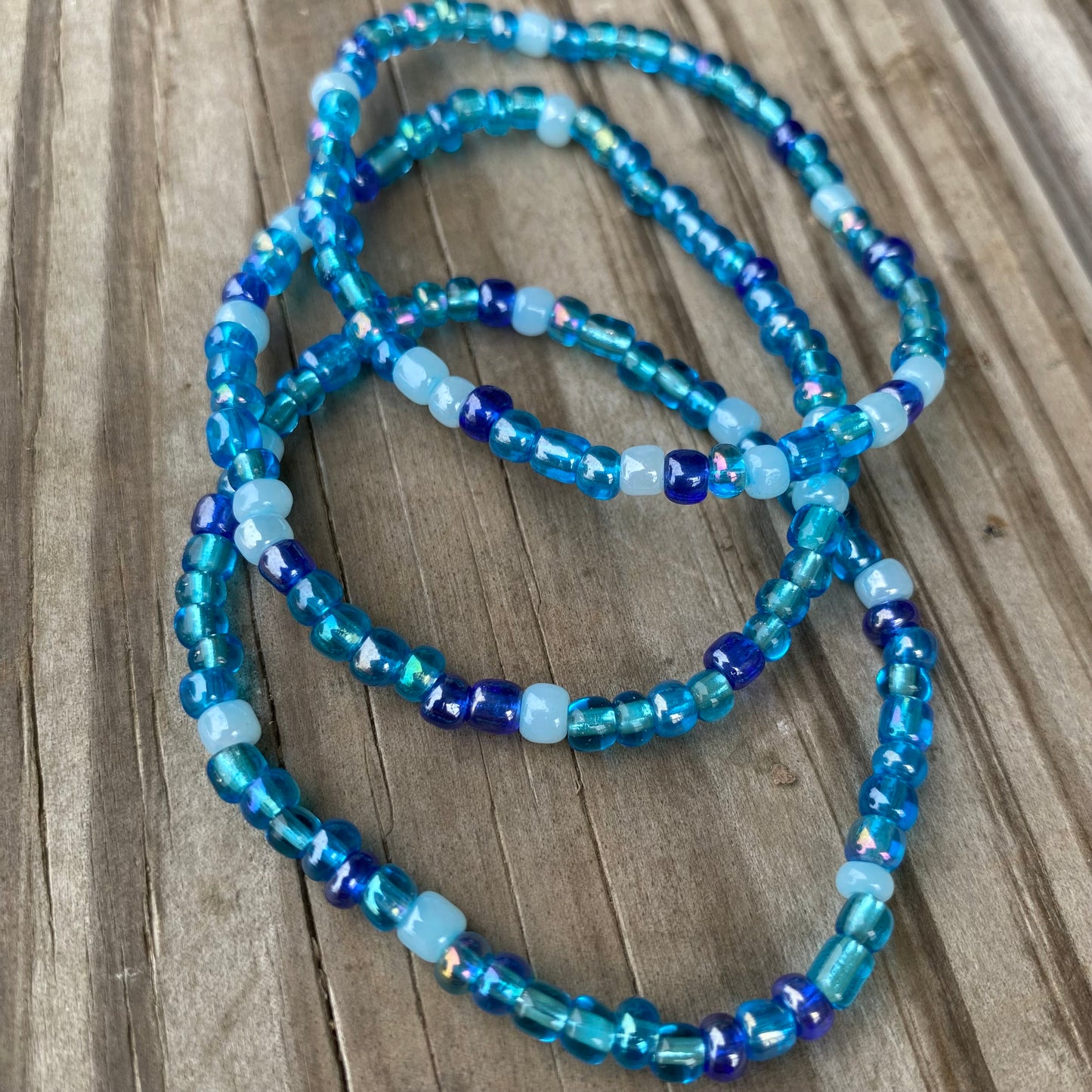 Making waves stacker bracelets