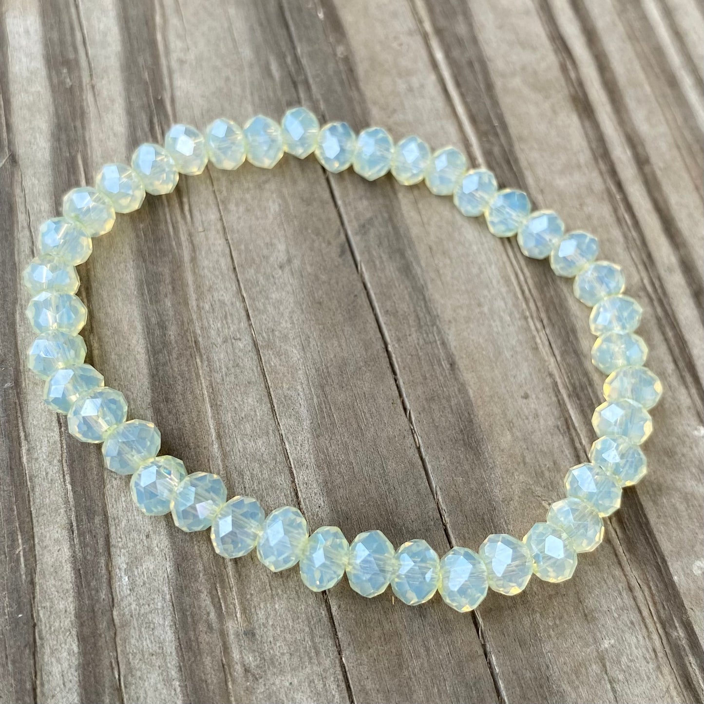 Clear bracelet